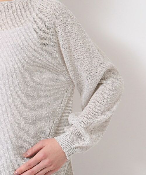 Dessin / デッサン ニット・セーター | 【日本製・洗える】ホールガーメントシアーニット | 詳細16