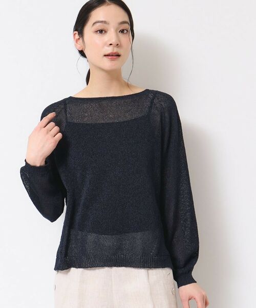 Dessin / デッサン ニット・セーター | 【日本製・洗える】ホールガーメントシアーニット | 詳細8