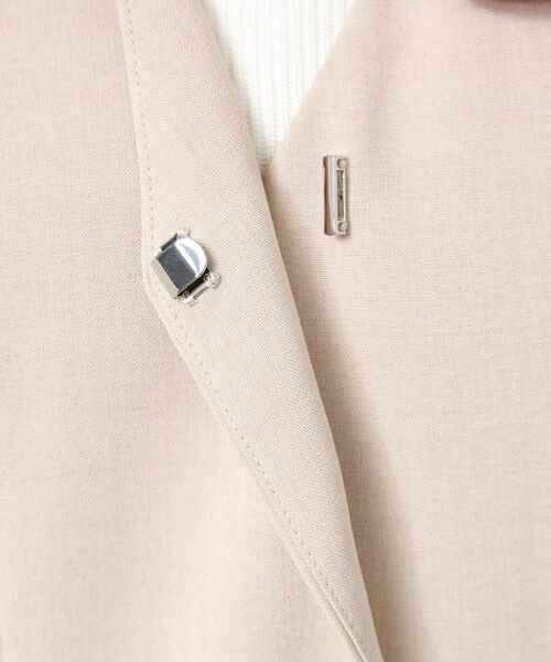 Dessin / デッサン ベスト | 【洗える】ソフトペプラムベスト | 詳細20