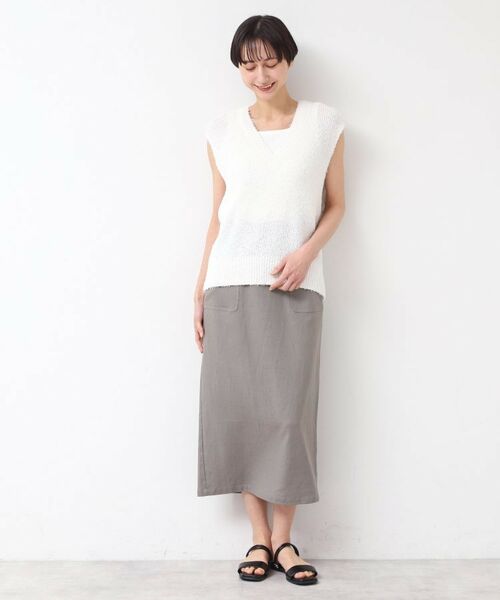 Dessin / デッサン ベスト | 【洗える】シャギーベスト | 詳細2