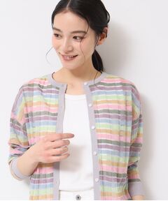 Dessin / デッサン カーディガン・ボレロ | 【洗える】シアーボーダーカーディガン（S～L）