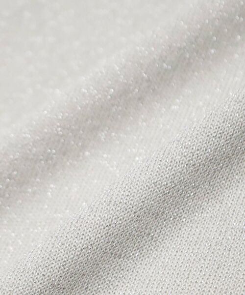 Dessin / デッサン カーディガン・ボレロ | 【洗える】クルーネックミドル丈ラメカーディガン（S～L） | 詳細8