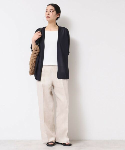 Dessin / デッサン カーディガン・ボレロ | 【洗える】ミドル丈シアーカーディガン(S~L) | 詳細11