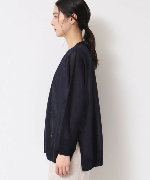 Dessin / デッサン カーディガン・ボレロ | 【洗える】ミドル丈シアーカーディガン(S~L) | 詳細14
