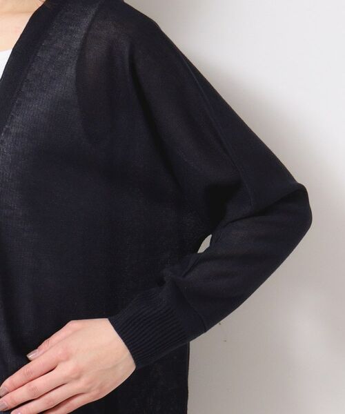 Dessin / デッサン カーディガン・ボレロ | 【洗える】ミドル丈シアーカーディガン(S~L) | 詳細17
