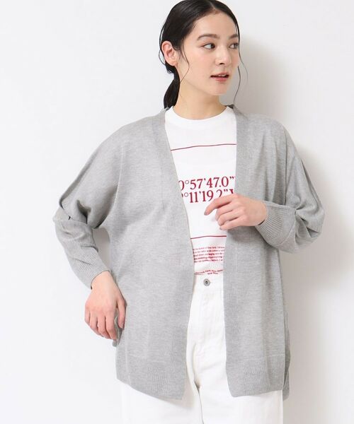Dessin / デッサン カーディガン・ボレロ | 【洗える】ミドル丈シアーカーディガン(S~L) | 詳細5