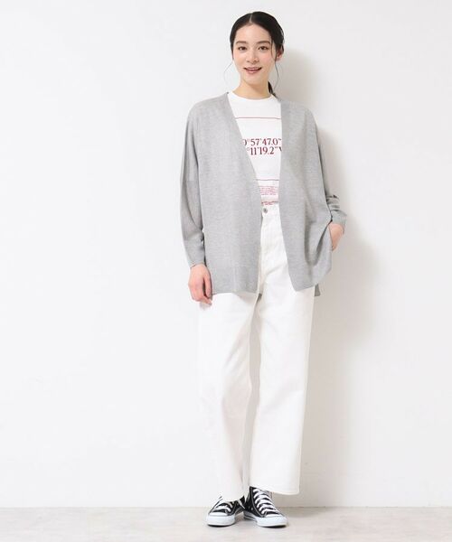 Dessin / デッサン カーディガン・ボレロ | 【洗える】ミドル丈シアーカーディガン(S~L) | 詳細7