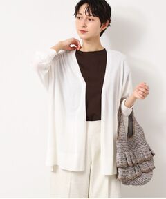 Dessin / デッサン カーディガン・ボレロ | 【接触冷感・洗える】ドルマンスリーブひんやりカーディガン（S～L）