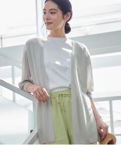 Dessin / デッサン カーディガン・ボレロ | 【接触冷感・洗える】ドルマンスリーブひんやりカーディガン（S～L）