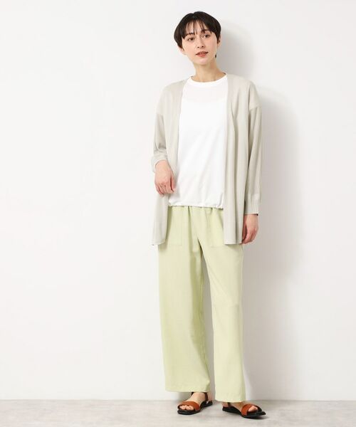 Dessin / デッサン カーディガン・ボレロ | 【接触冷感・洗える】ドルマンスリーブひんやりカーディガン(S~L) | 詳細16