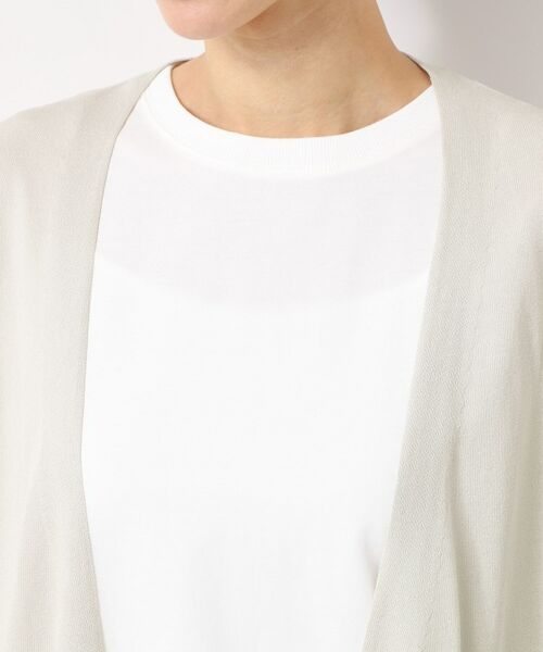 Dessin / デッサン カーディガン・ボレロ | 【接触冷感・洗える】ドルマンスリーブひんやりカーディガン(S~L) | 詳細23