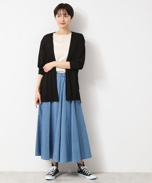 Dessin / デッサン カーディガン・ボレロ | 【接触冷感・洗える】ドルマンスリーブひんやりカーディガン(S~L) | 詳細8
