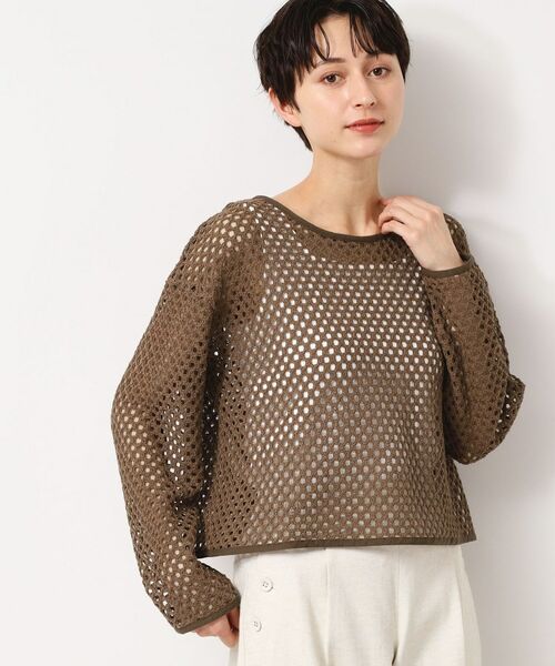 Dessin / デッサン カーディガン・ボレロ | 【2WAY・セットアップ可能・洗える】メッシュレース | 詳細10