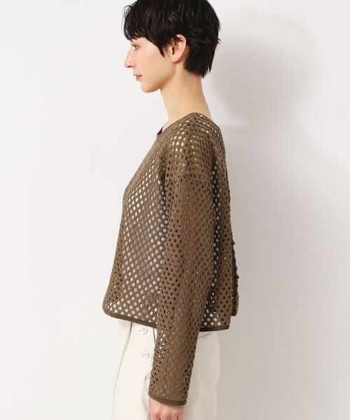 Dessin / デッサン カーディガン・ボレロ | 【2WAY・セットアップ可能・洗える】メッシュレース | 詳細16