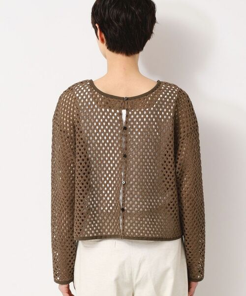 Dessin / デッサン カーディガン・ボレロ | 【2WAY・セットアップ可能・洗える】メッシュレース | 詳細17