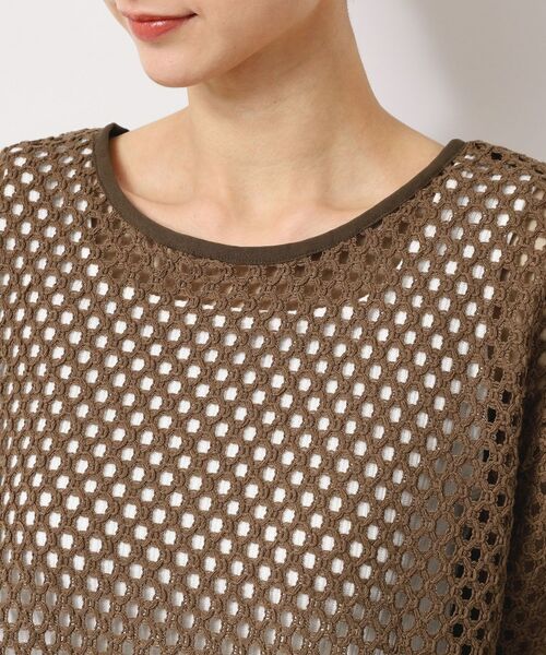 Dessin / デッサン カーディガン・ボレロ | 【2WAY・セットアップ可能・洗える】メッシュレース | 詳細18