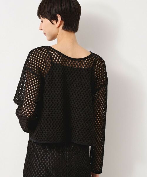 Dessin / デッサン カーディガン・ボレロ | 【2WAY・セットアップ可能・洗える】メッシュレース | 詳細2