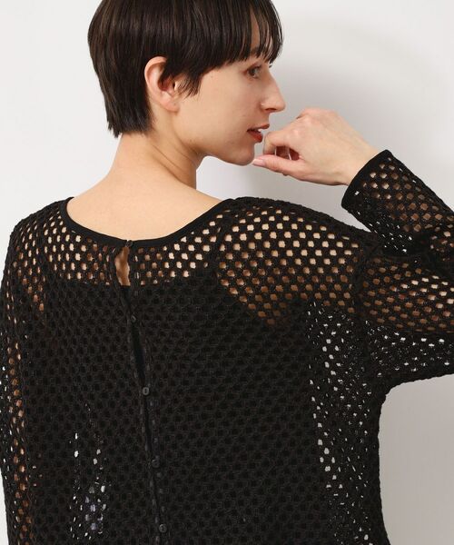 Dessin / デッサン カーディガン・ボレロ | 【2WAY・セットアップ可能・洗える】メッシュレース | 詳細3