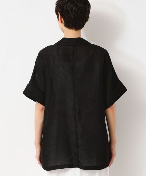 Dessin / デッサン テーラードジャケット | 【洗える】麻調ポリジャケット | 詳細11