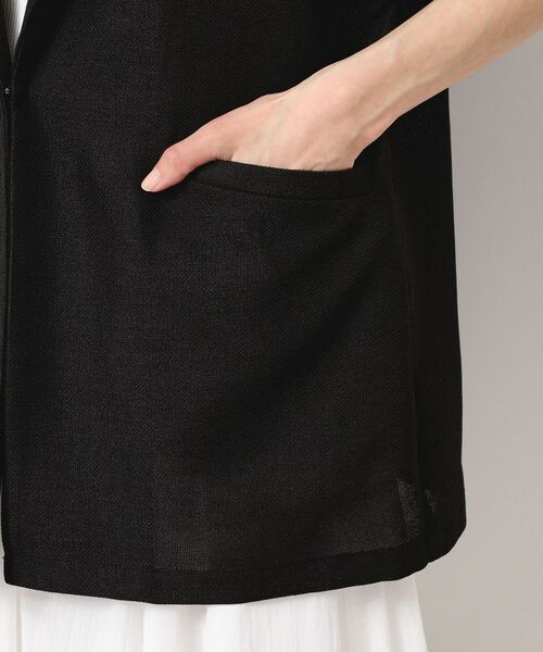 Dessin / デッサン テーラードジャケット | 【洗える】麻調ポリジャケット | 詳細14