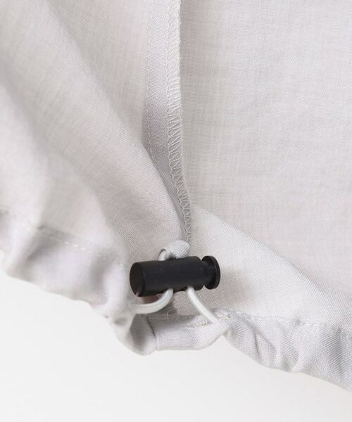 Dessin / デッサン レザーブルゾン・ジャケット | 【洗える】ドローコード付きバルーン袖ブルゾン | 詳細19