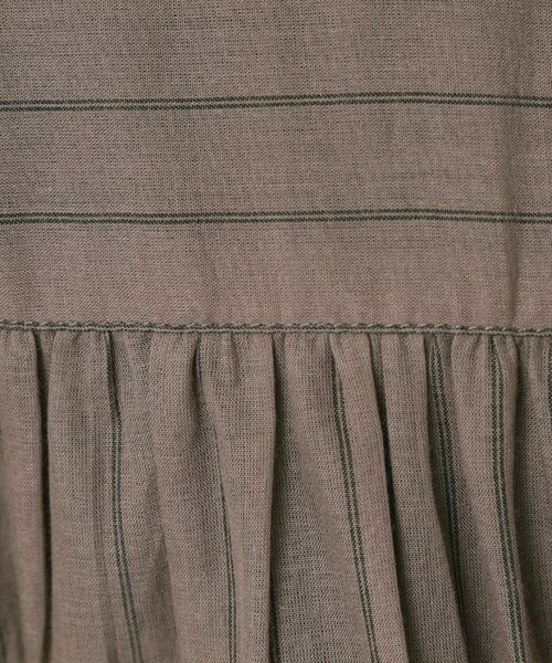 Dessin / デッサン ミニ丈・ひざ丈ワンピース | 【洗える】シアーシャツワンピース | 詳細8