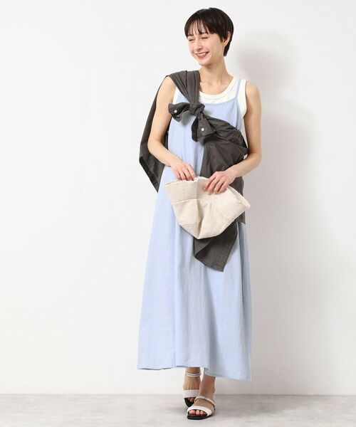 Dessin / デッサン ロング・マキシ丈ワンピース | 【洗える】キャミソールドレス | 詳細6