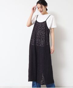 Dessin / デッサン ワンピース | 【洗える】刺繍柄インドレースキャミワンピース