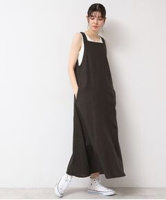 Dessin / デッサン ロング・マキシ丈ワンピース | 【洗える】テントラインジャンパースカート