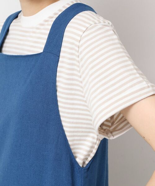 Dessin / デッサン ロング・マキシ丈ワンピース | 【洗える】テントラインジャンパースカート | 詳細18