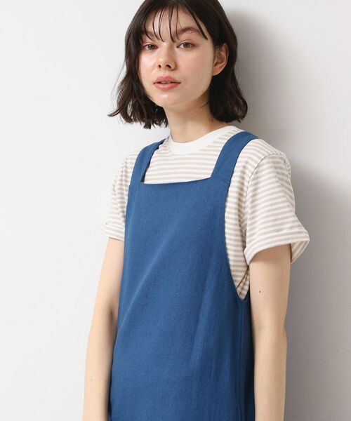 Dessin / デッサン ロング・マキシ丈ワンピース | 【洗える】テントラインジャンパースカート | 詳細9