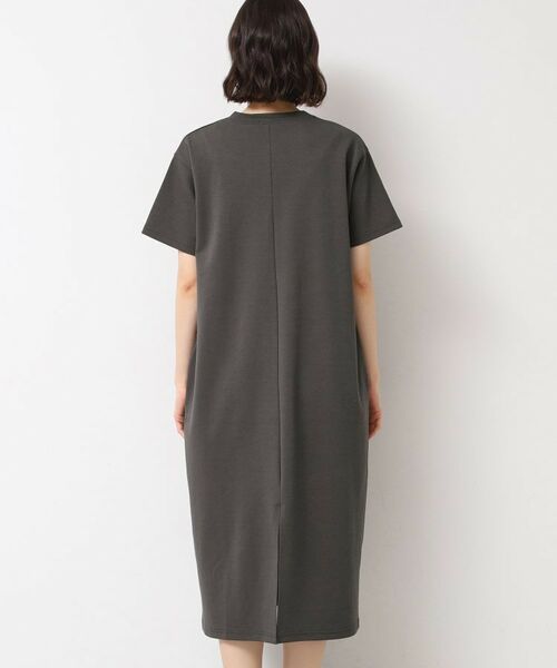 Dessin / デッサン ロング・マキシ丈ワンピース | 【洗える】ヘンリーネックジャージワンピース | 詳細11