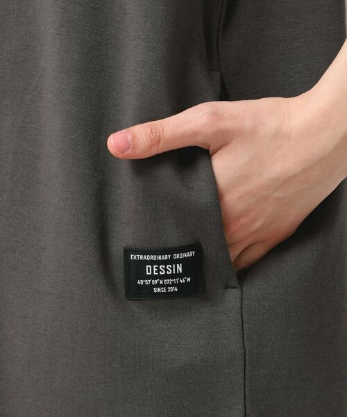 Dessin / デッサン ロング・マキシ丈ワンピース | 【洗える】ヘンリーネックジャージワンピース | 詳細14