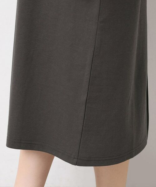 Dessin / デッサン ロング・マキシ丈ワンピース | 【洗える】ヘンリーネックジャージワンピース | 詳細15