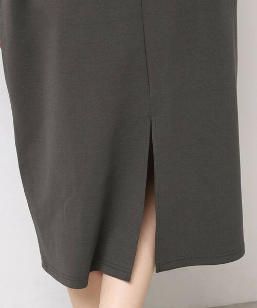 Dessin / デッサン ロング・マキシ丈ワンピース | 【洗える】ヘンリーネックジャージワンピース | 詳細16