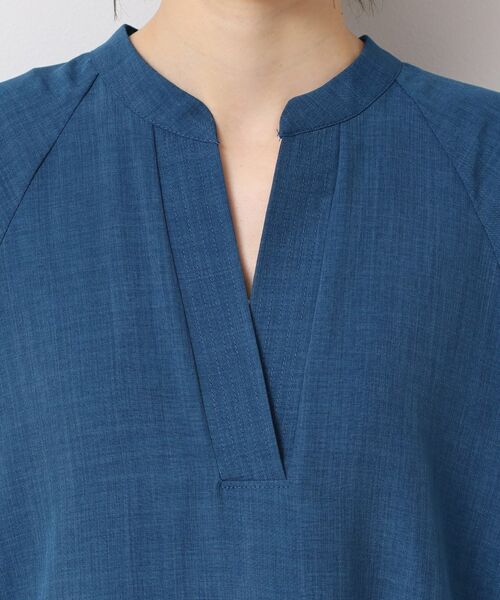 Dessin / デッサン ロング・マキシ丈ワンピース | 【二の腕カバー・洗える】パフスリーブAラインフレアーワンピース | 詳細19