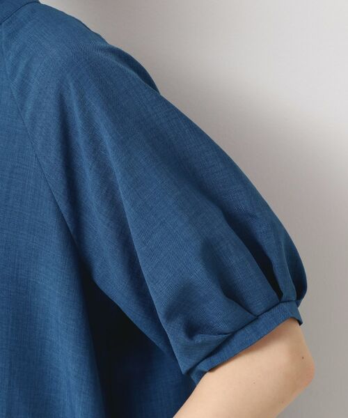 Dessin / デッサン ロング・マキシ丈ワンピース | 【二の腕カバー・洗える】パフスリーブAラインフレアーワンピース | 詳細20