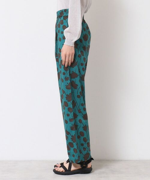 Dessin / デッサン パンツ | 【ウエストゴム・洗える】フラワープリントパンツ | 詳細10