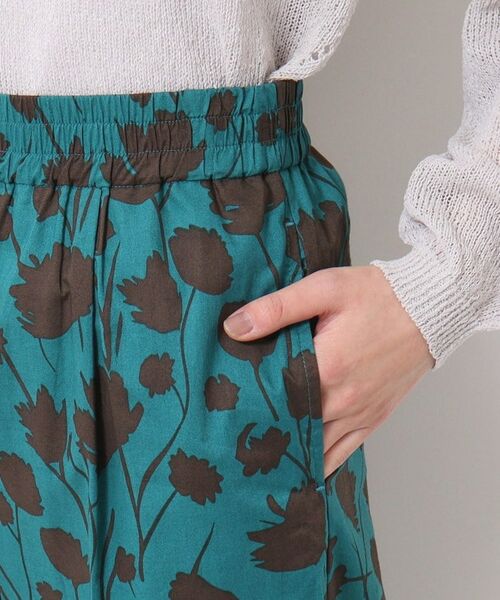 Dessin / デッサン パンツ | 【ウエストゴム・洗える】フラワープリントパンツ | 詳細13