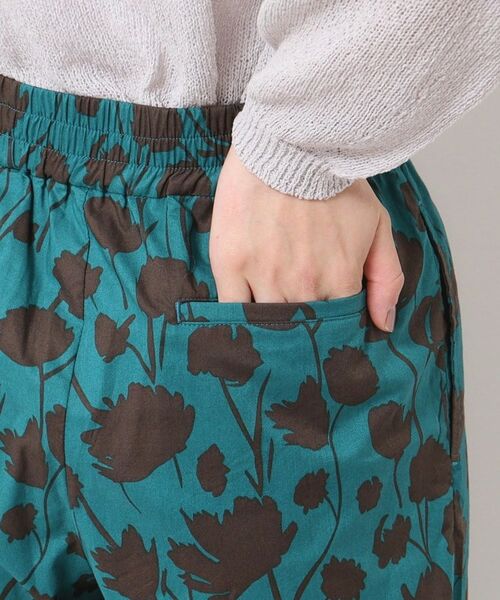 Dessin / デッサン パンツ | 【ウエストゴム・洗える】フラワープリントパンツ | 詳細14