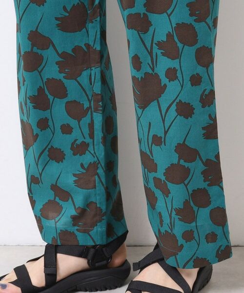 Dessin / デッサン パンツ | 【ウエストゴム・洗える】フラワープリントパンツ | 詳細15