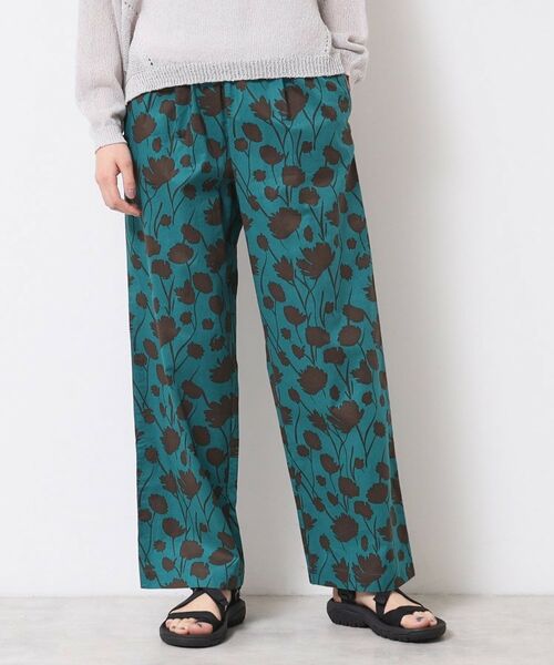 Dessin / デッサン パンツ | 【ウエストゴム・洗える】フラワープリントパンツ | 詳細3