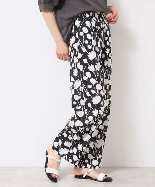 Dessin / デッサン パンツ | 【ウエストゴム・洗える】フラワープリントパンツ | 詳細7