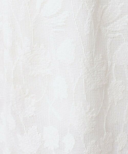 Dessin / デッサン パンツ | 【ウエストゴム・洗える】刺繍柄インドレースパンツ | 詳細8