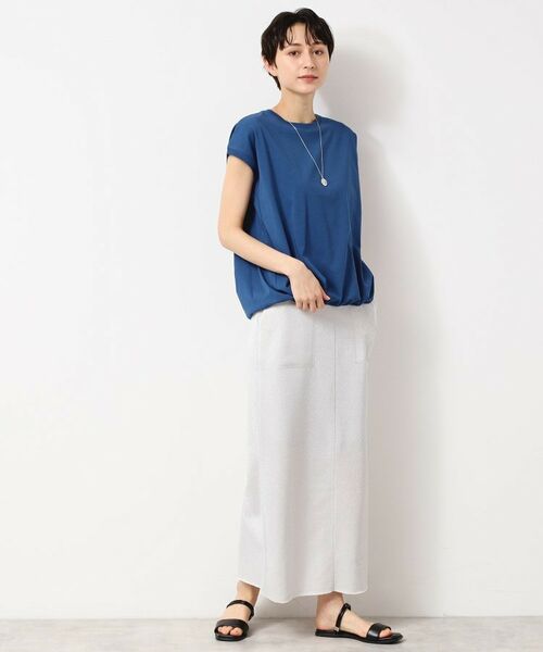 Dessin / デッサン ロング・マキシ丈スカート | 【セットアップ可能・洗える】ラメ入り裏毛タイトスカート(S~L) | 詳細3