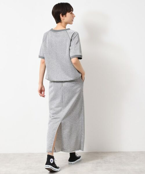 Dessin / デッサン ロング・マキシ丈スカート | 【セットアップ可能・洗える】ラメ入り裏毛タイトスカート(S~L) | 詳細7