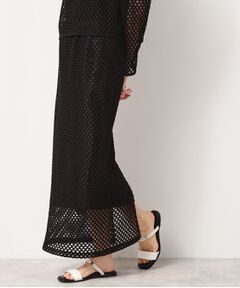 Dessin / デッサン ロング・マキシ丈スカート | 【セットアップ可能・洗える】メッシュレーススカート