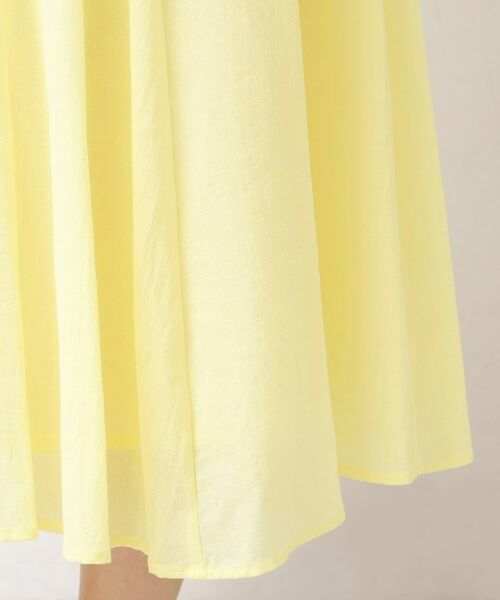 Dessin / デッサン ロング・マキシ丈スカート | 【ウエストゴム・洗える】コットンフレアースカート | 詳細18