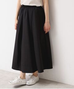 Dessin / デッサン ロング・マキシ丈スカート | 【撥水・セットアップ可能・ウエストゴム】フレアースカート