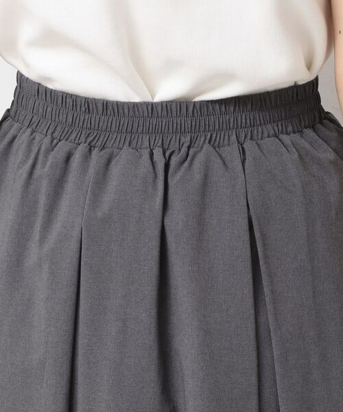 Dessin / デッサン ロング・マキシ丈スカート | 【撥水・セットアップ可能・ウエストゴム】フレアースカート | 詳細16